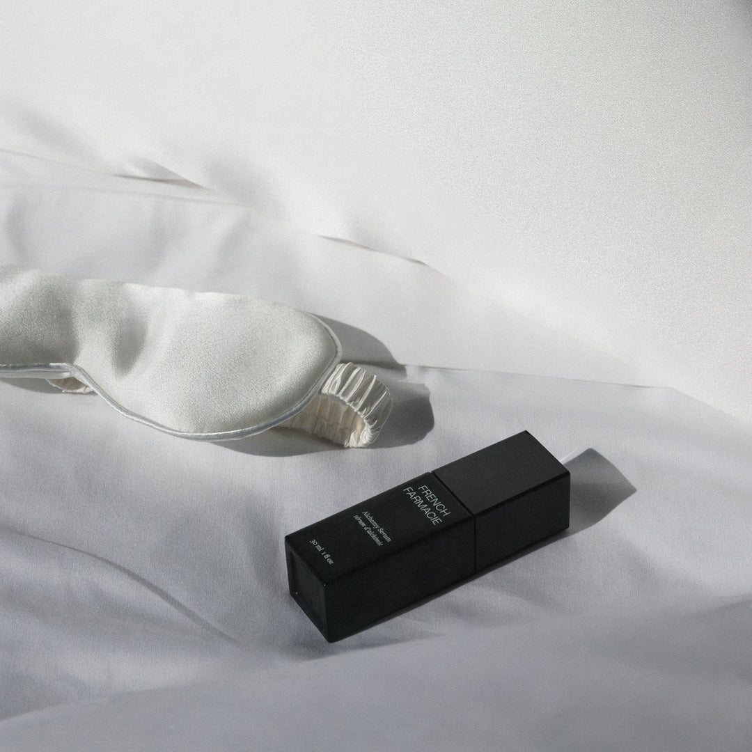 bonne nuit silk pillowcase + eye mask ritual set